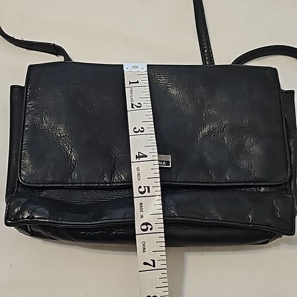 Perlina vintage leather crossbody purse - Picture 7 of 9